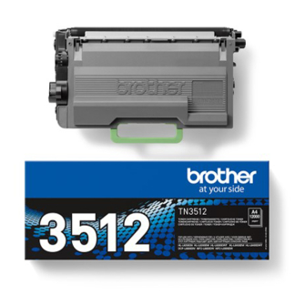Brother TN-3512 tonercartridge zwart extra hoge capaciteit TN-3512 051080 - 