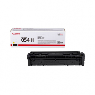 Canon 054H Y toner geel hoge capaciteit 3025C002 070072 - 