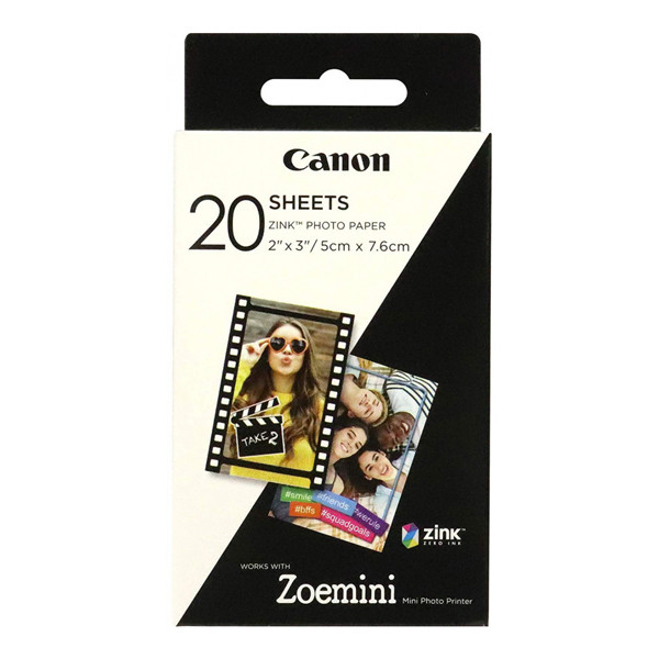 Canon 20 vel Canon ZINK™ (5 x 7,6 cm) fotopapier 3214C002 154034 - 1