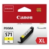 Canon CLI-571Y XL inktcartridge geel hoge capaciteit 0334C001AA 017256
