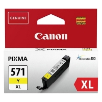 Canon CLI-571Y XL inktcartridge geel hoge capaciteit 0334C001 0334C001AA 017256 - 