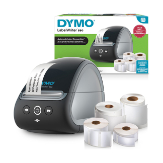 Dymo LabelWriter 550 + 4 rollen labels 2147591 833421 - 