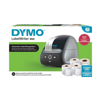 Dymo LabelWriter 550 + 4 rollen labels 2147591 833421 - 