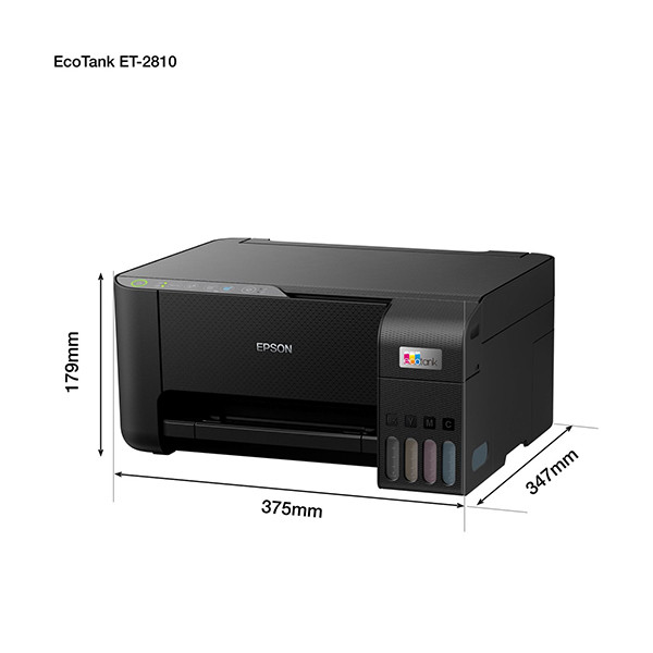Epson EcoTank ET-2810 A4 inkjetprinter C11CJ67403 831826 - 