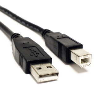 Goobay USB printerkabel zwart lengte 2 meter CCGL60101BK20 053417