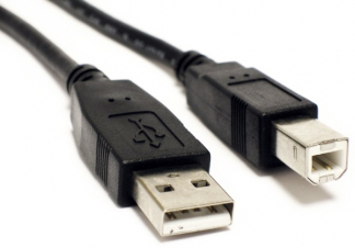 USB printerkabel zwart lengte 1,8 meter MRCS101 053400 - 