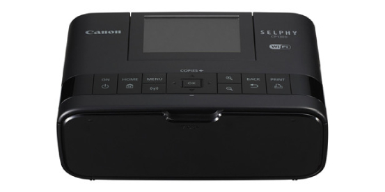 Zwarte Canon SELPHY CP1300 printer